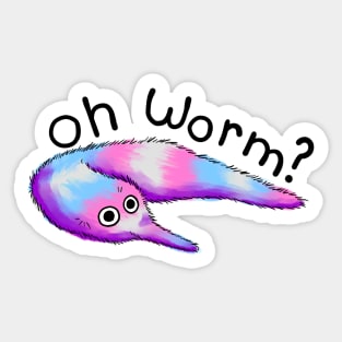 worm Sticker